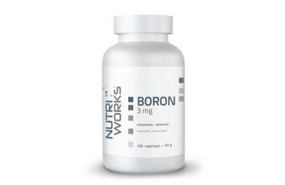 NUTRI WORKS Boron 3mg 120 cps